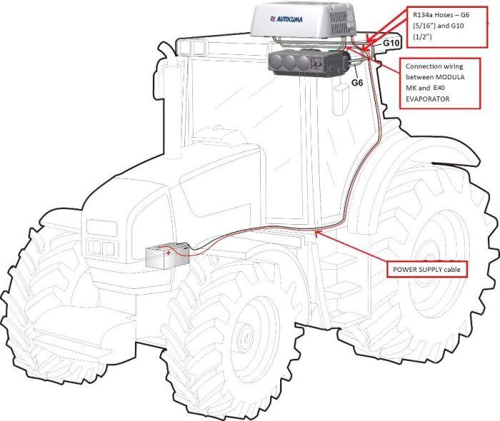 Autoclima Modula MK 24В (мотоконденсор) Внешний блок автокондиционера Артикул / SKU: 30301248.1