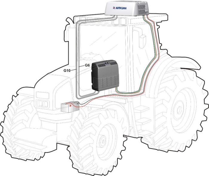 Autoclima Modula MK 24В (мотоконденсор) Внешний блок автокондиционера Артикул / SKU: 30301248.1