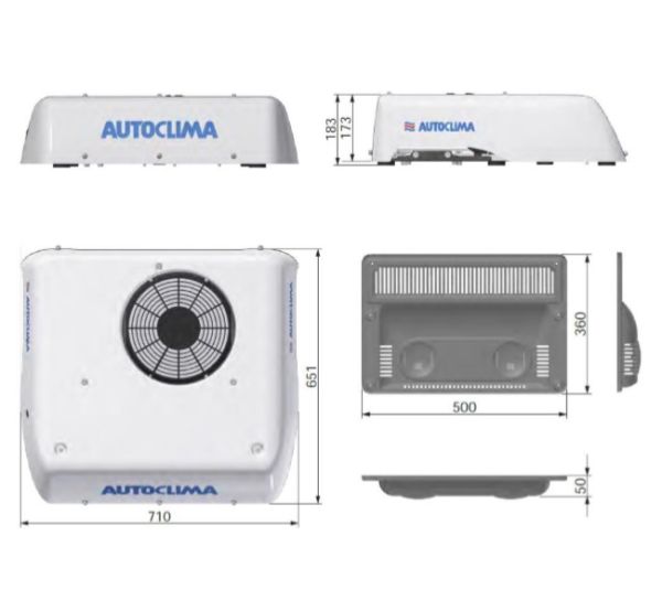 Autoclima Modula RTH 24В (зима/лето) Накрышный кондиционер с обогревом Артикул / SKU: 10101101