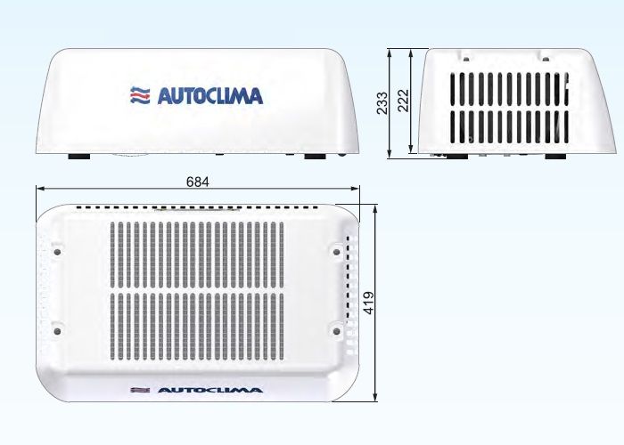 Autoclima Modula MK 24В (мотоконденсор) Внешний блок автокондиционера Артикул / SKU: 30301248.1
